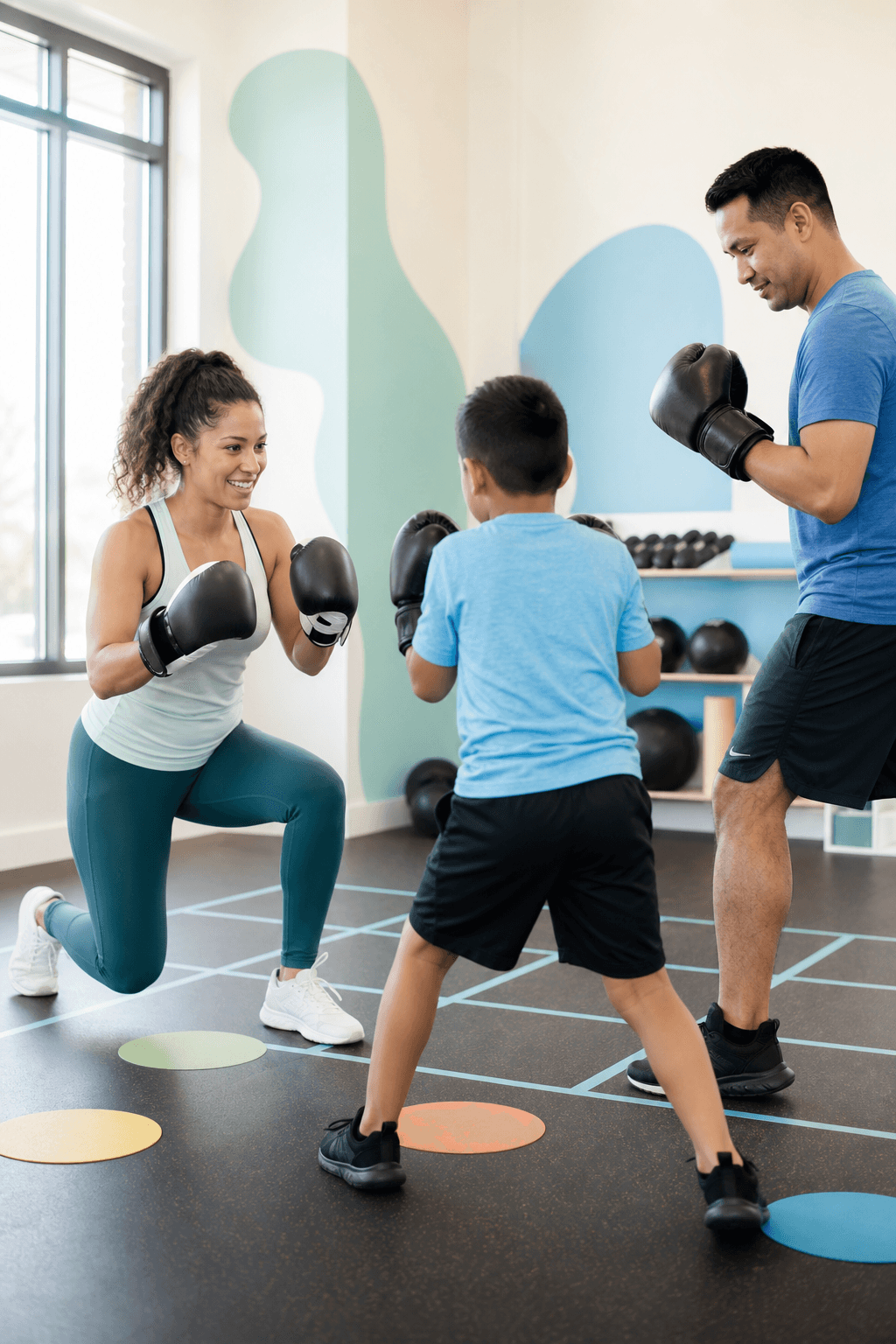 Elena Cruz, family boxing coach