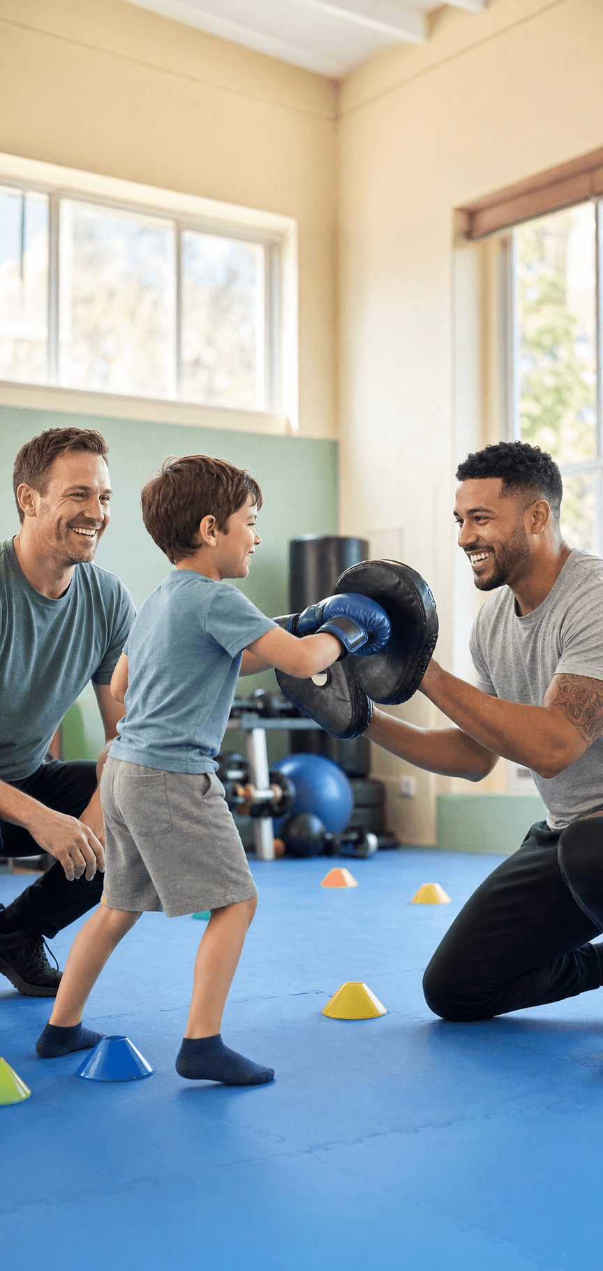 Marcus Vale, family boxing coach
